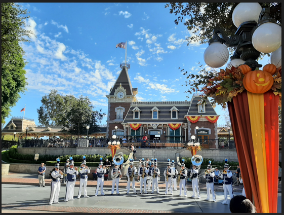 Disneyland Band on Main Street USA